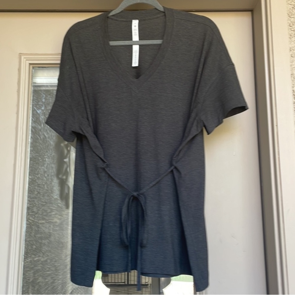 Lululemon Oversized Side Tie V-Neck T-Shirt